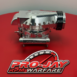 Pro-Jay 8 Injector 4 Barrel Short Nose Bully Hat with Rear Burst panel & Throttle Body